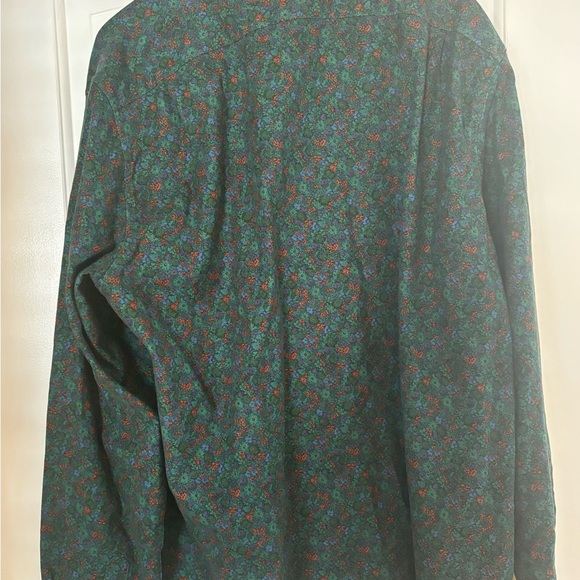 Floral J Crew XXLT Mid-Weight Flannel (NWT) - Picture 2 of 5